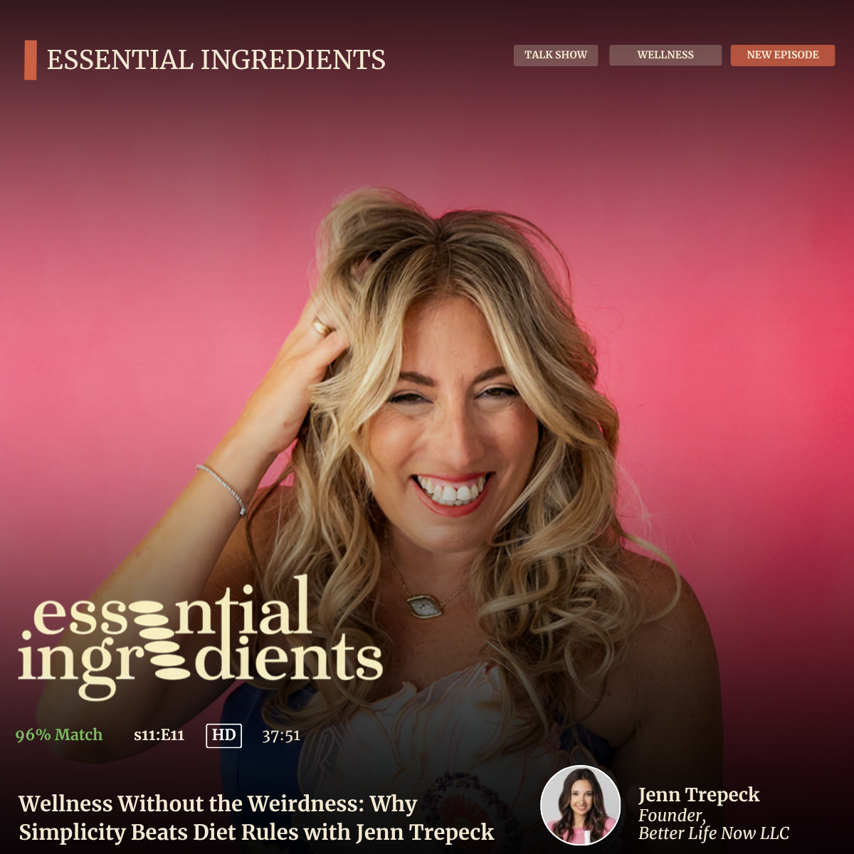 Wellness Without the Weirdness: Why Simplicity Beats Diet Rules with Jenn Trepeck