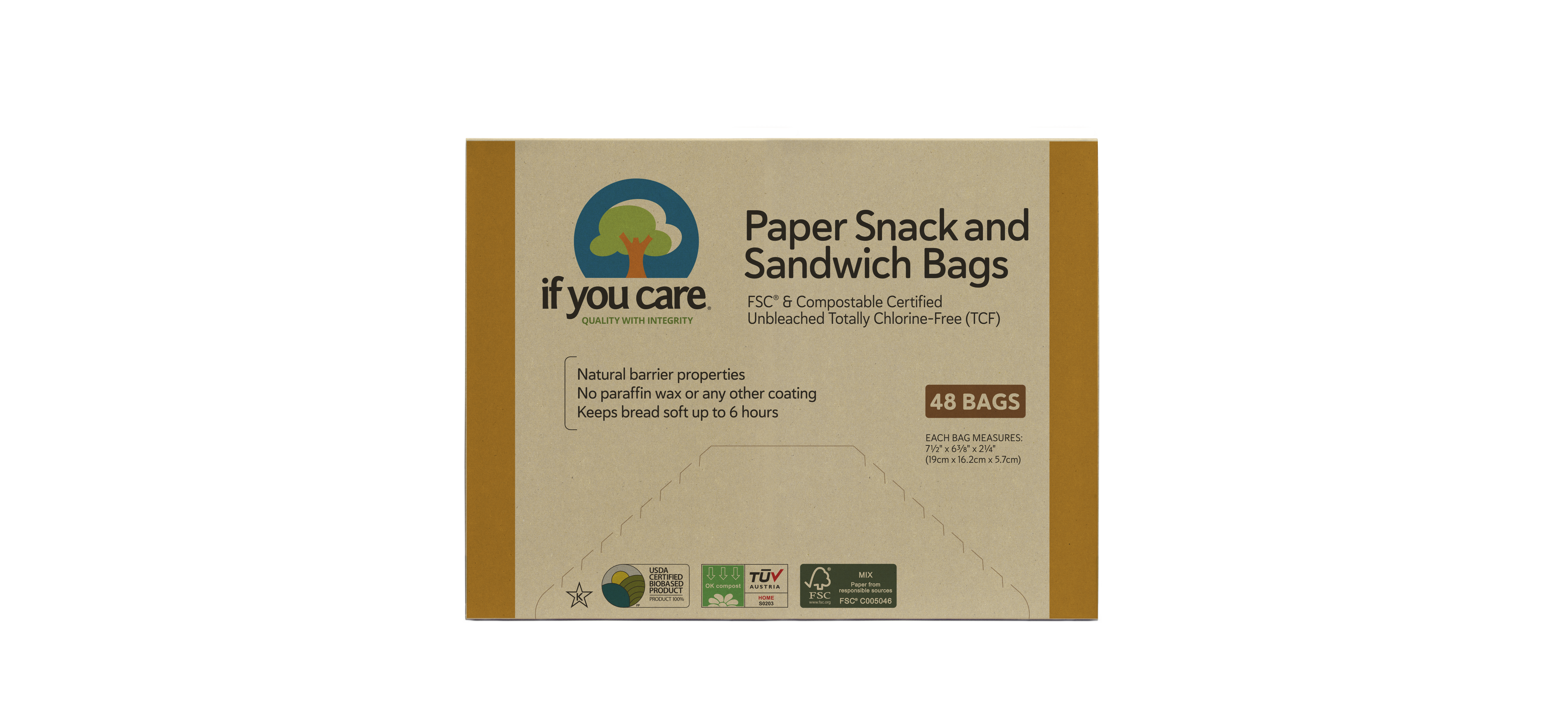 Compostable Storage Bags by If You Care